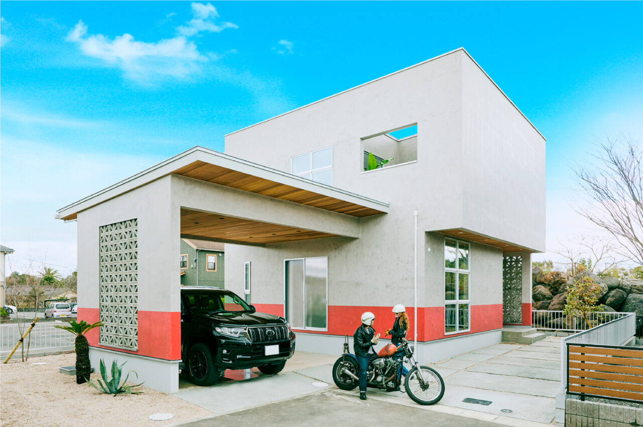 家具やインテリアが映える、オールドアメリカンな家